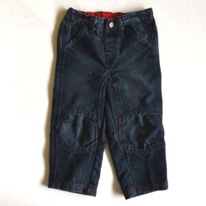 joe fresh dark wash straight leg denim jeans 18-24 months baby boy